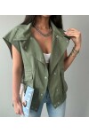 Cepli Denim Tarz Yelek