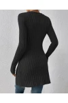 Düğmeli Kaşkorse Tunik&Bluz