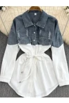 Gabardin Denim Ceket