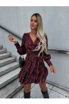 Moscrep Kumaş Puantiyeli Elbise