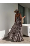 Süprem Kumaş Leopr Desen Elbise ** ÖN SİPARİŞTEDİR 16 TEMMUZ KARGO ÇIKIŞLIDIR**