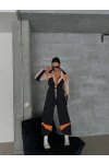 Tasarım Lemina Paraşüt Kumaş Tulum