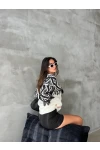 Triko Etnik Desen Kazak