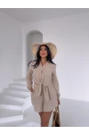 Müslin Kumaş Bluz&Şort Takım