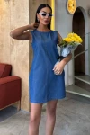 Sırt Bağcıklı Tensel Elbise
