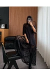 Dantel Etek Sİyah