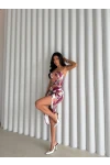 Jessica Kumaş Desenli Elbise