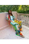 Paradise Desenli Takım İthal Hawai Kumas
